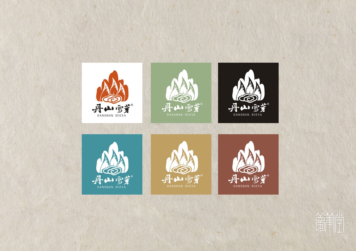 丹山雪芽茶葉LOGO設計