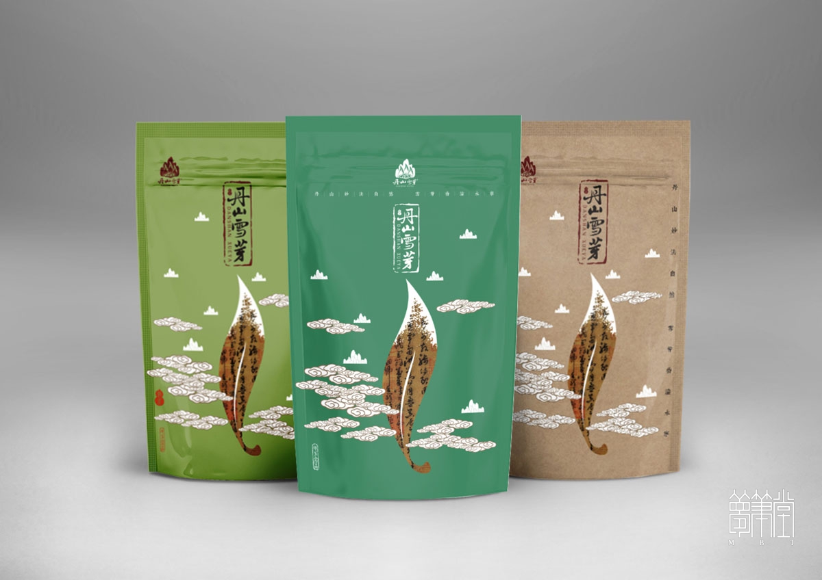 丹山雪芽茶葉LOGO設計