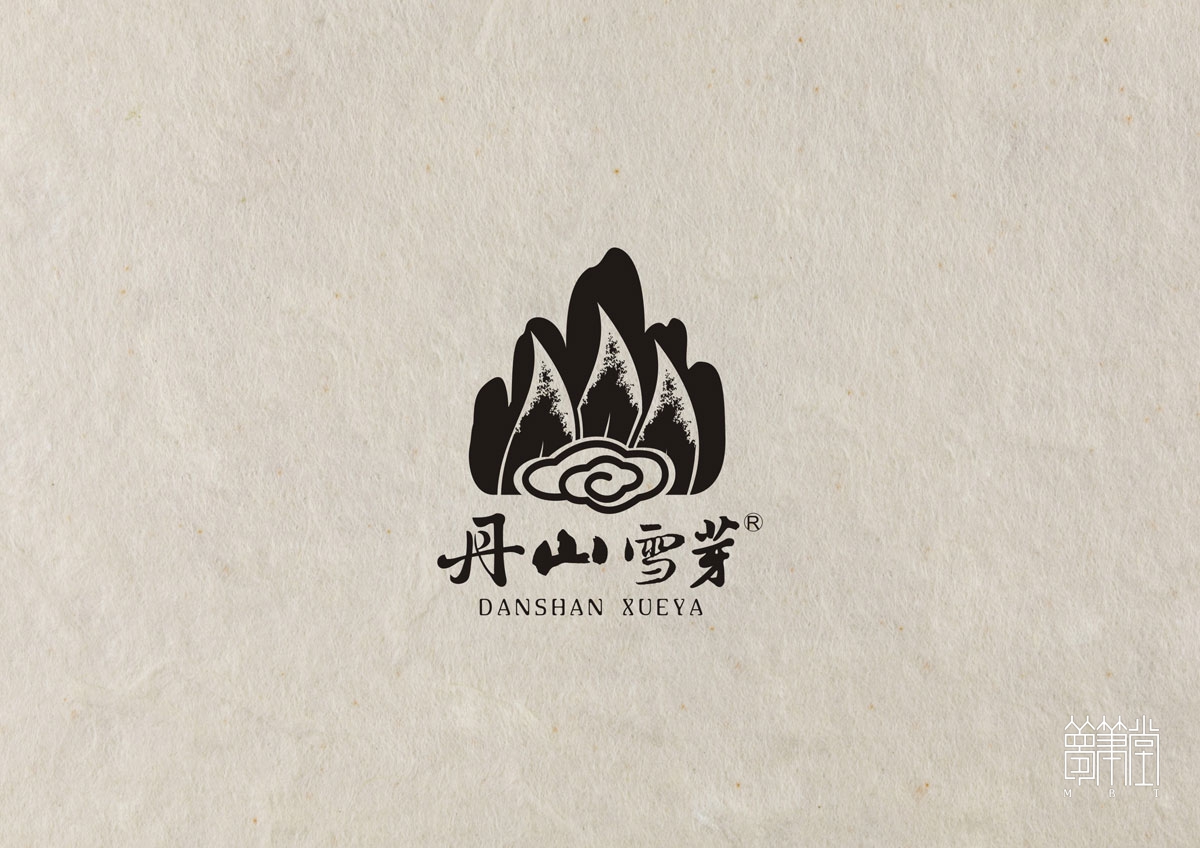 丹山雪芽茶葉LOGO設計