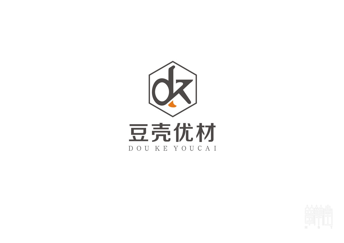 豆殼優(yōu)材LOGO設(shè)計
